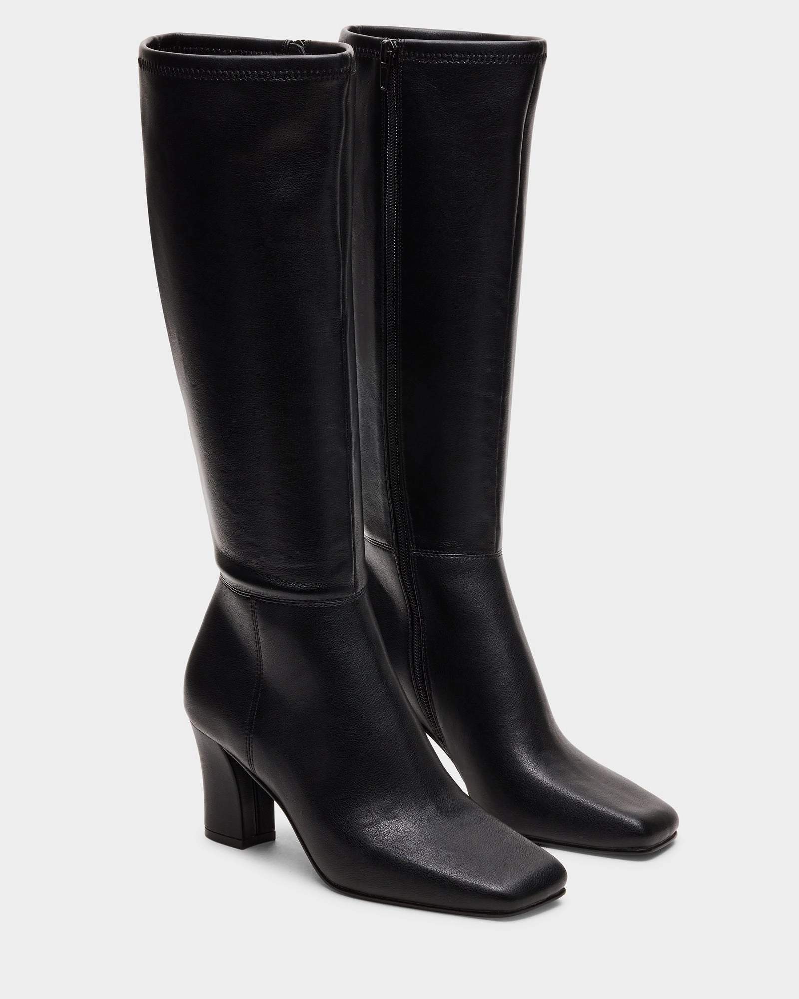 ELLIOT BLACK Sock Bootie Boots