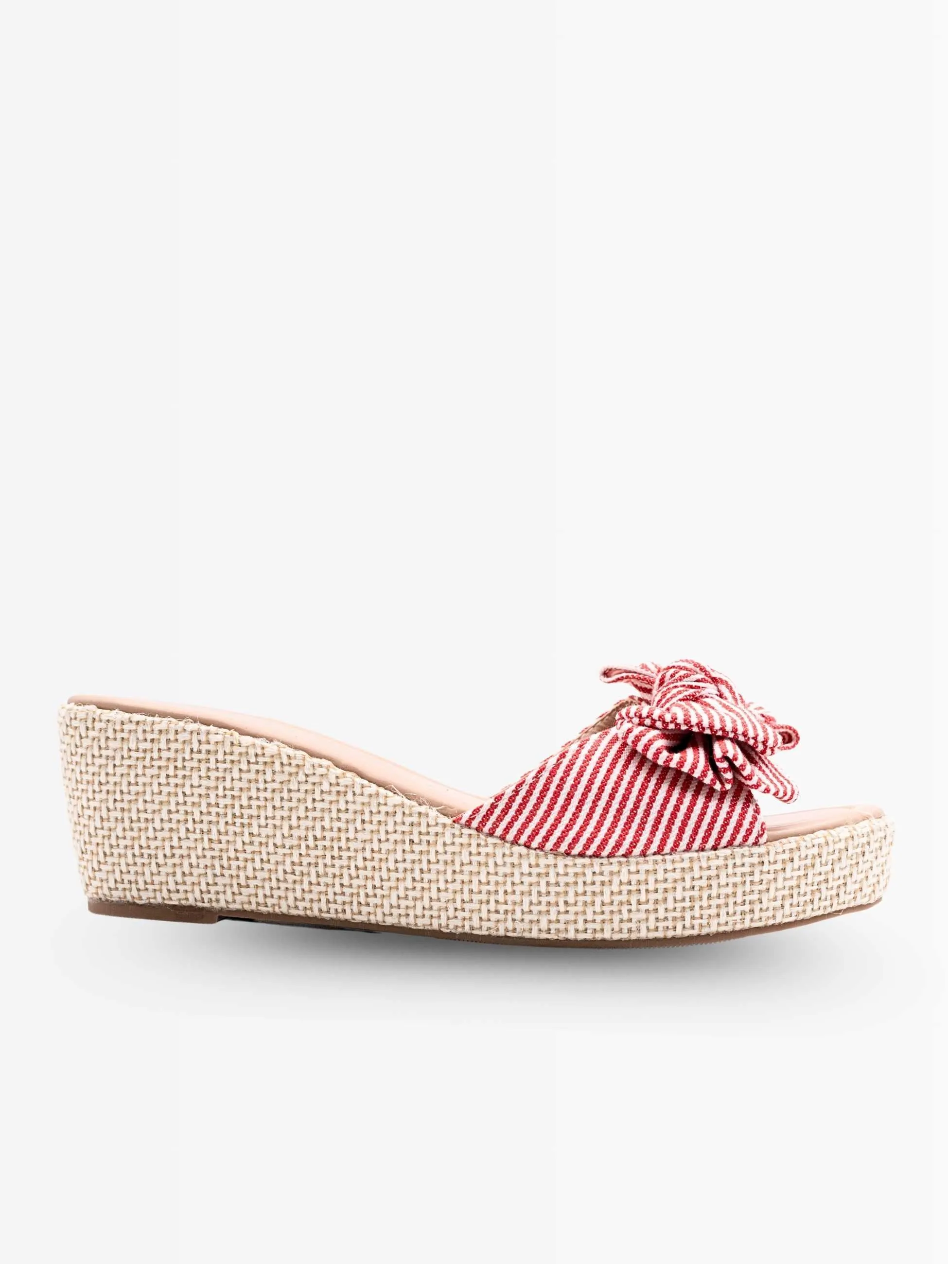 Emma Knot Bow Wedge Heels High Heel Ballbusting