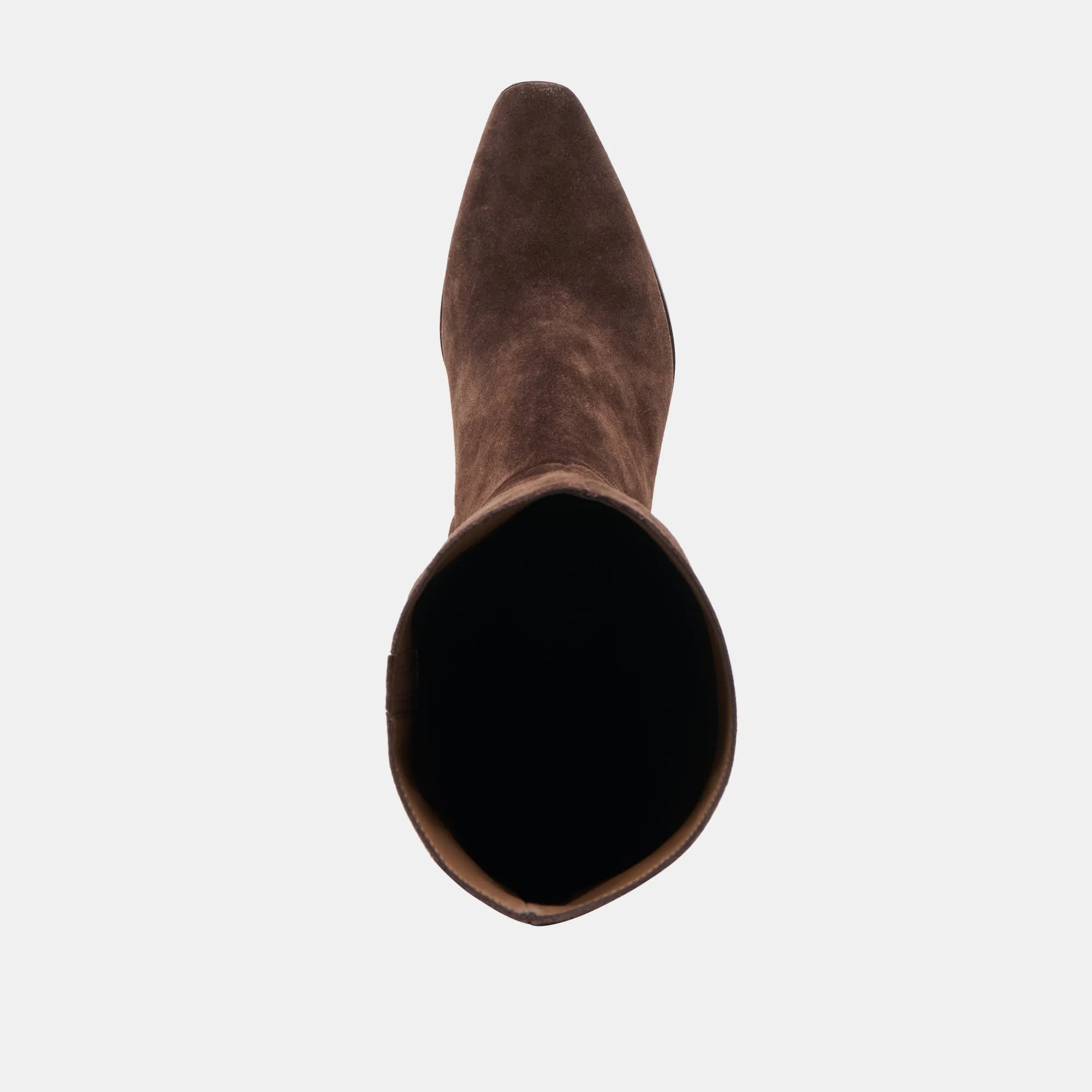 EMMI WIDE CALF BOOTS DK BROWN SUEDE Boots Of Spanish