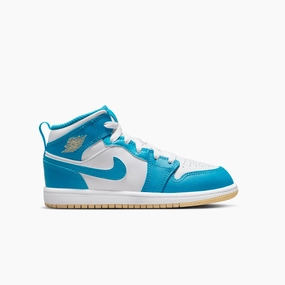 Mia Shoes Sneakers Kid's Air Jordan 1 Mid "Aquatone" Pre School