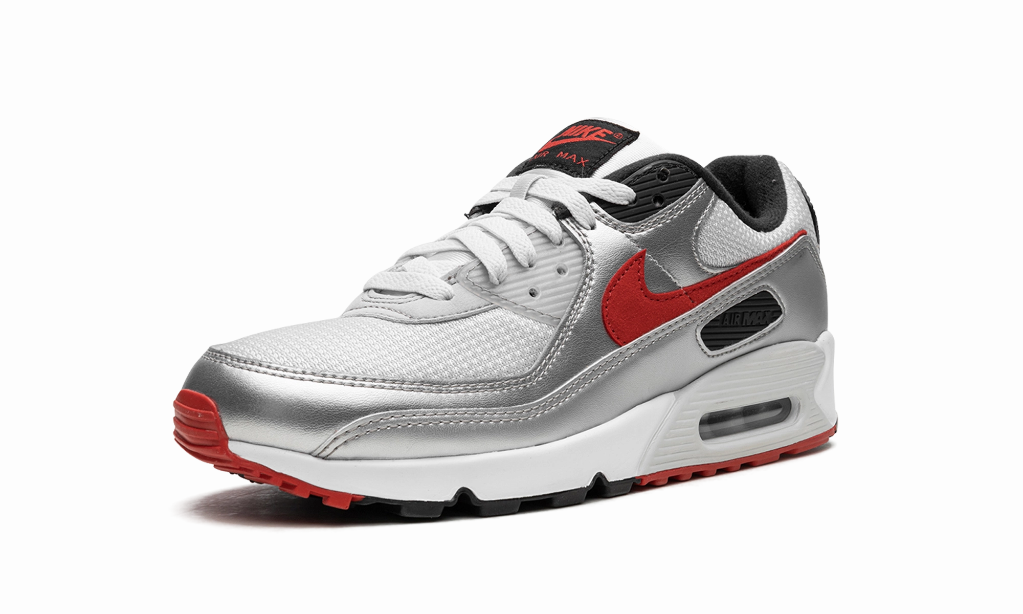 Air Max 90 "Icons - Silver Bullet" Leather Nike Tennis Shoes