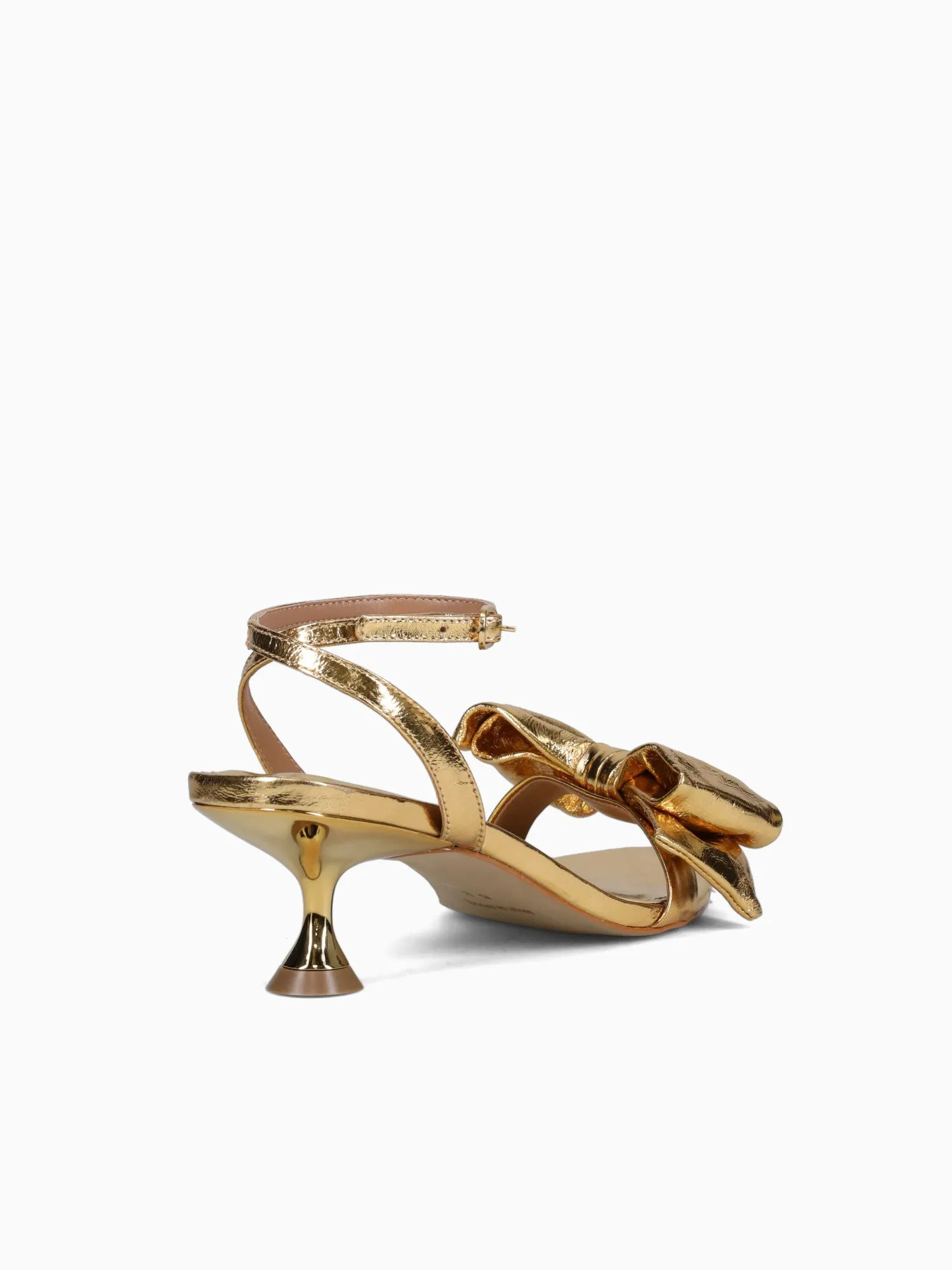 Casual Chelsea Shoes Deja Gold Metal Bala