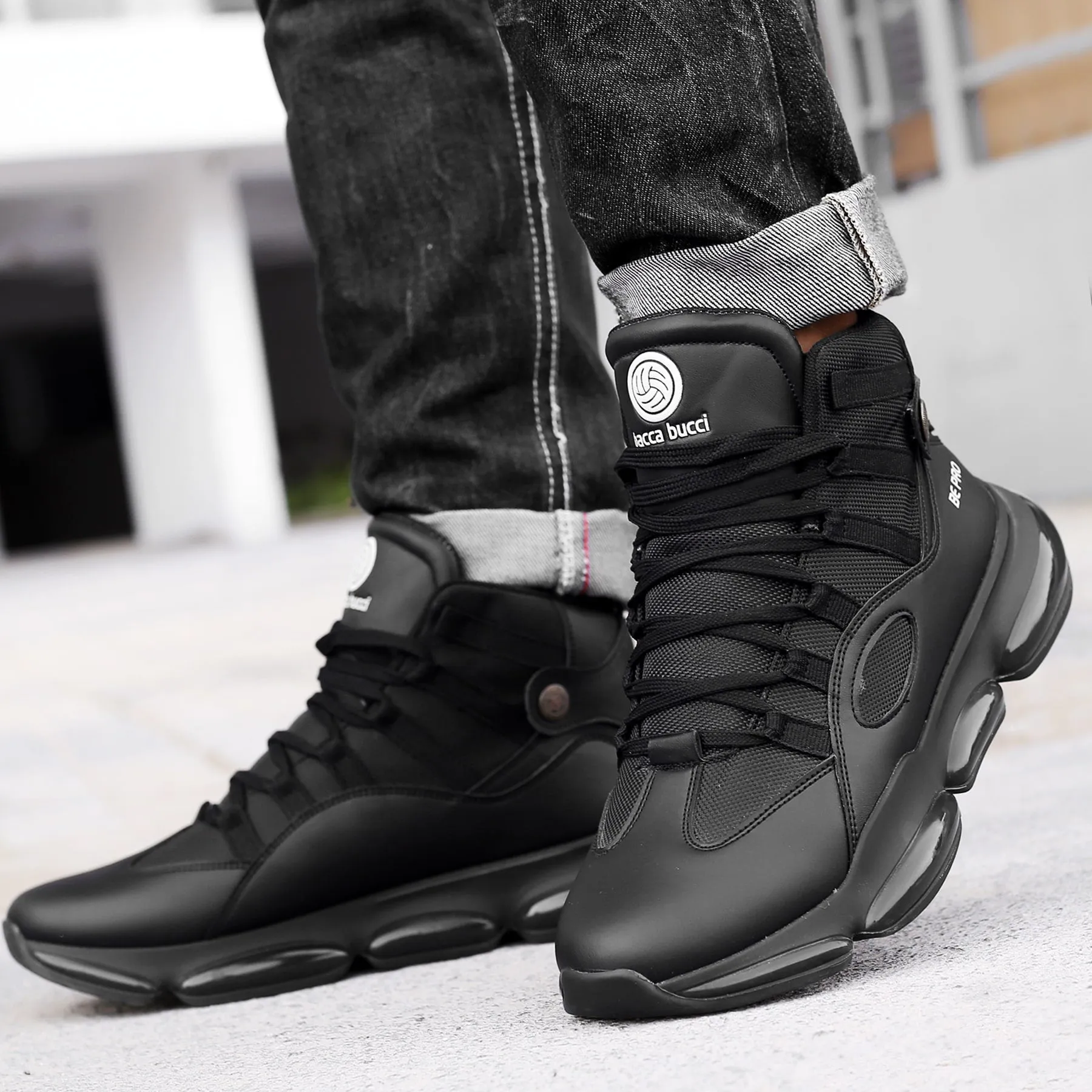 Bacca Bucci Dominator Shox Sneakers