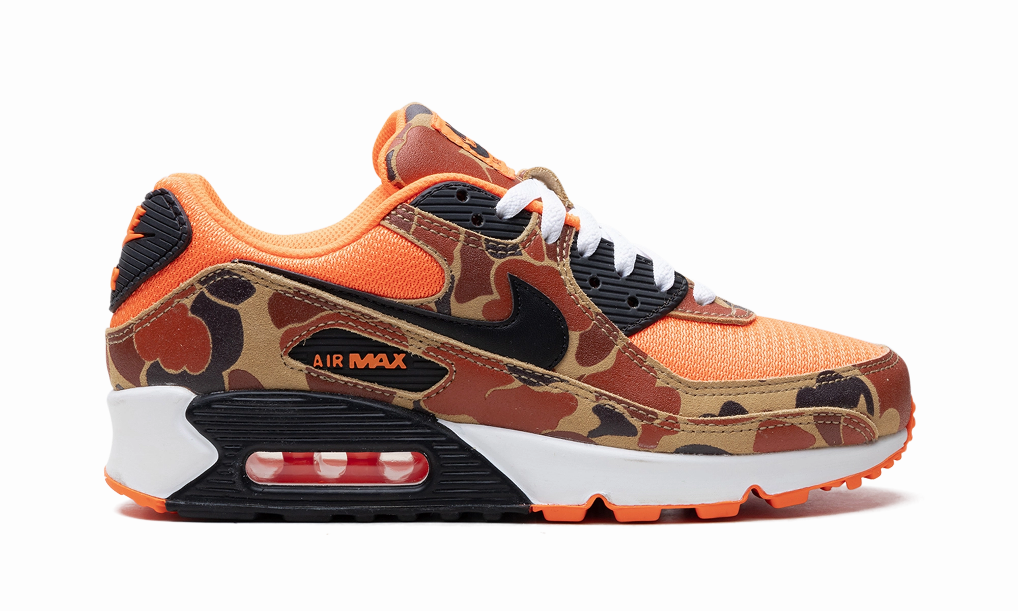 Air Max 90 "Orange Duck Camo" Notre Dame Nike Shoes