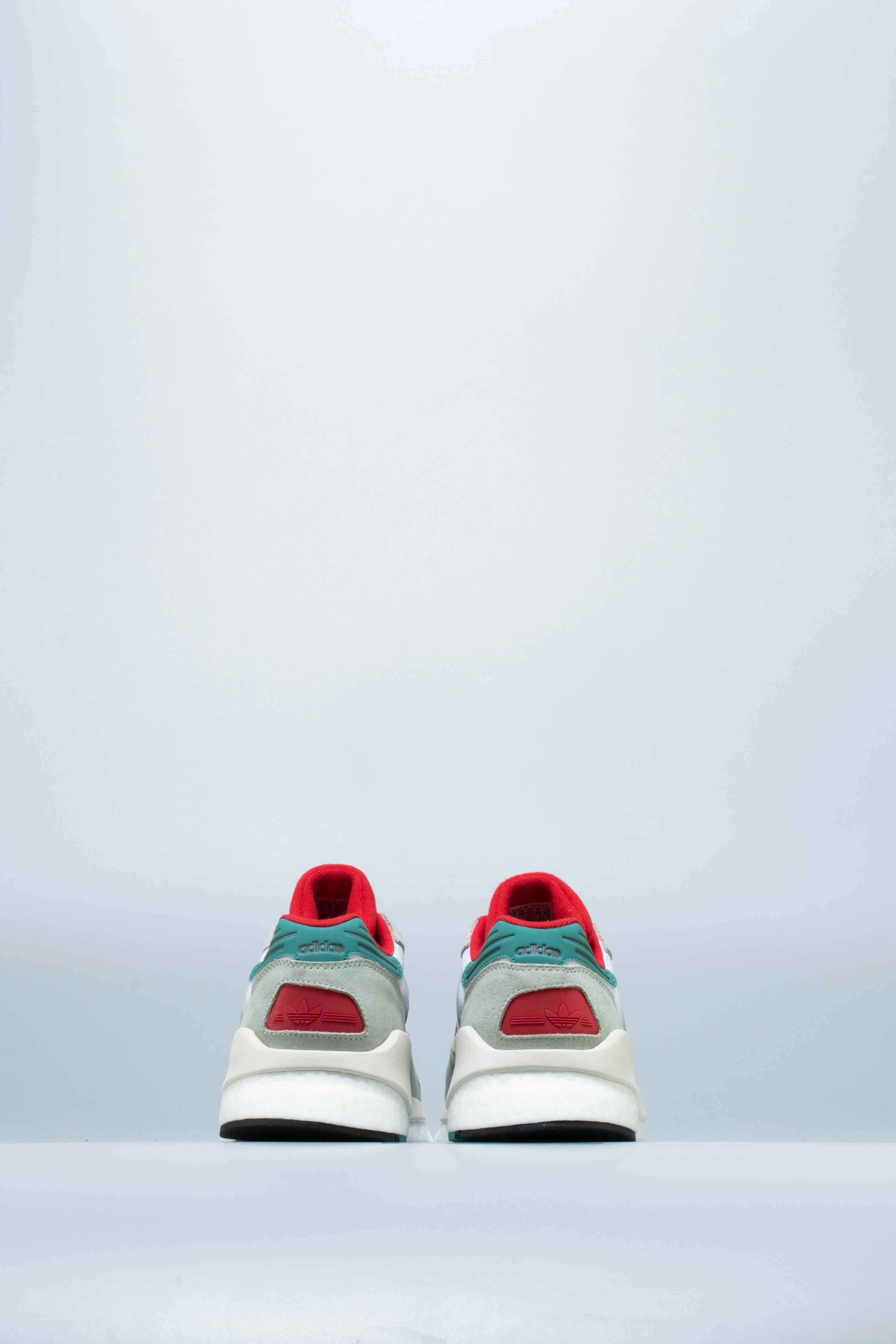 EQT ZX Mens Shoe - White/Grey/Red/Teal Adidas Gore Tex Shoes Terrex