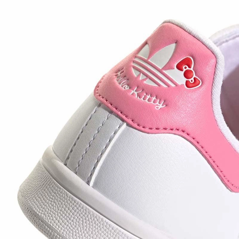   Hello Kitty Kid's Stan Smith 'Bliss Pink' Adidas Gameday Shoes