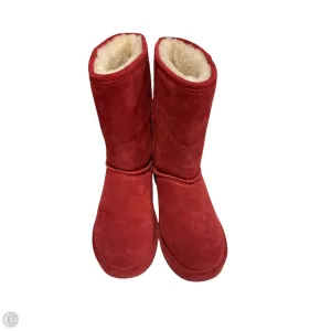Best Horse Riding Boots Boots Ankle Flats By Bearpaw In Red, Size: 10