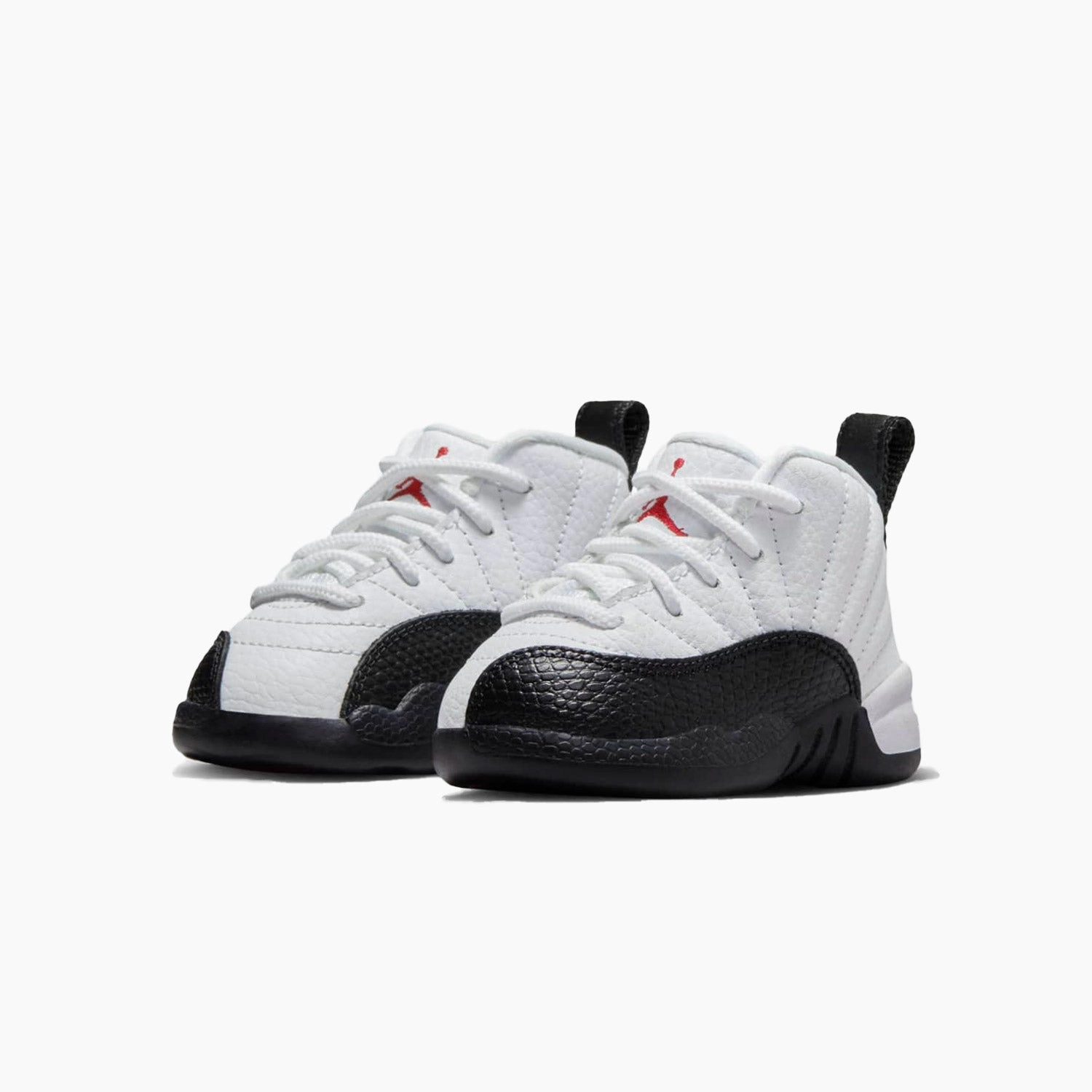 Kid's Air Jordan 12 Retro "Red Taxi" Toddlers Red And White Sneakers