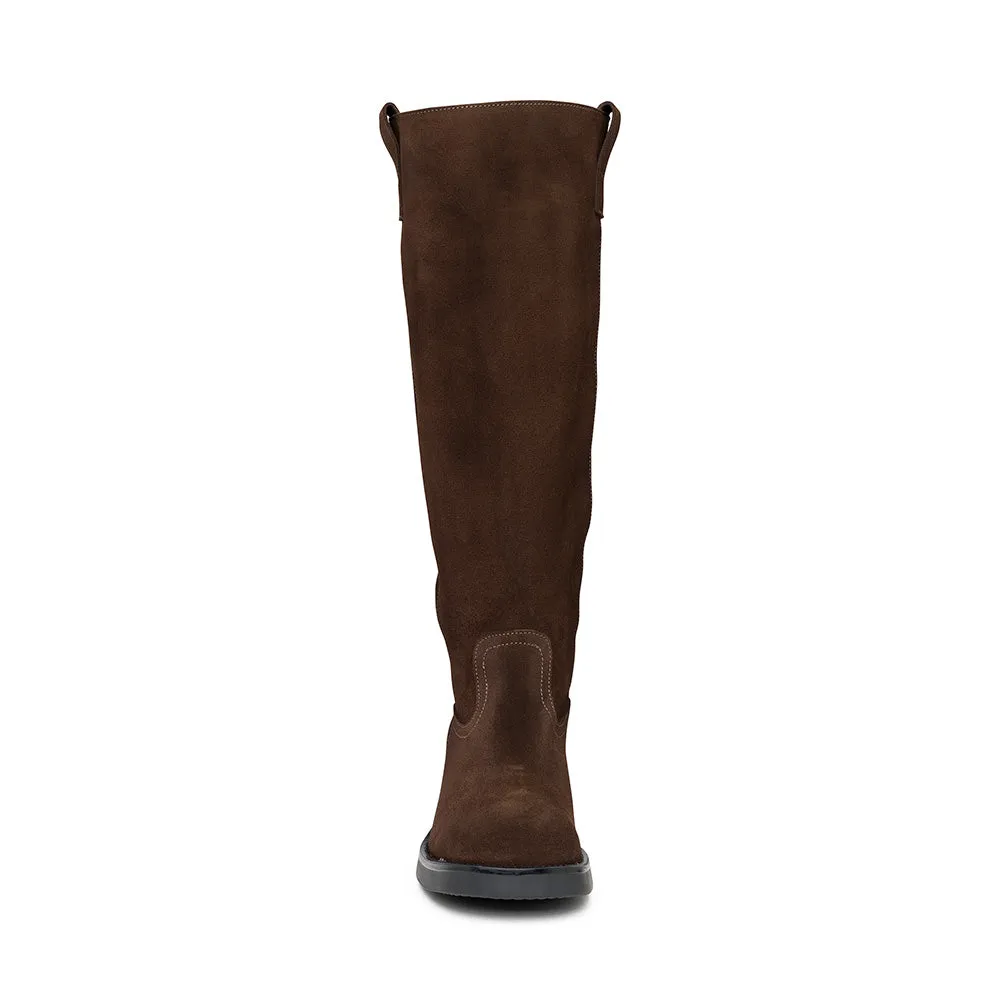 Banner Boot DARK BROWN Sequin Boots