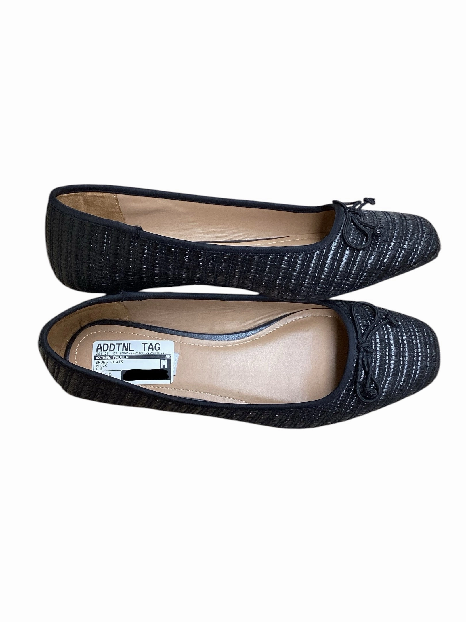 Pony Hair Flat Shoes Shoes Flats By Steve Madden In Black, Size: 8.5
