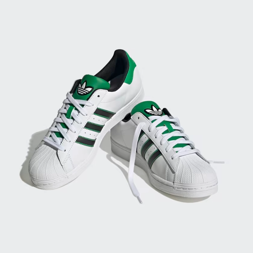 Adidas Men's Superstar Shoes - Cloud White / Core Black / Green Adidas Tour 360 Golf Shoe
