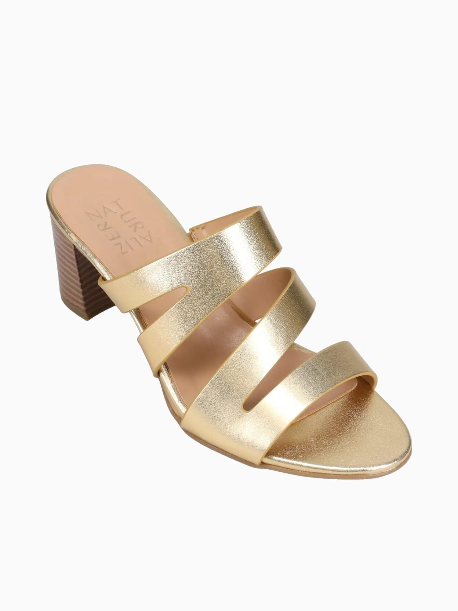 Beaming Dark Gold Casual Shoes Leather