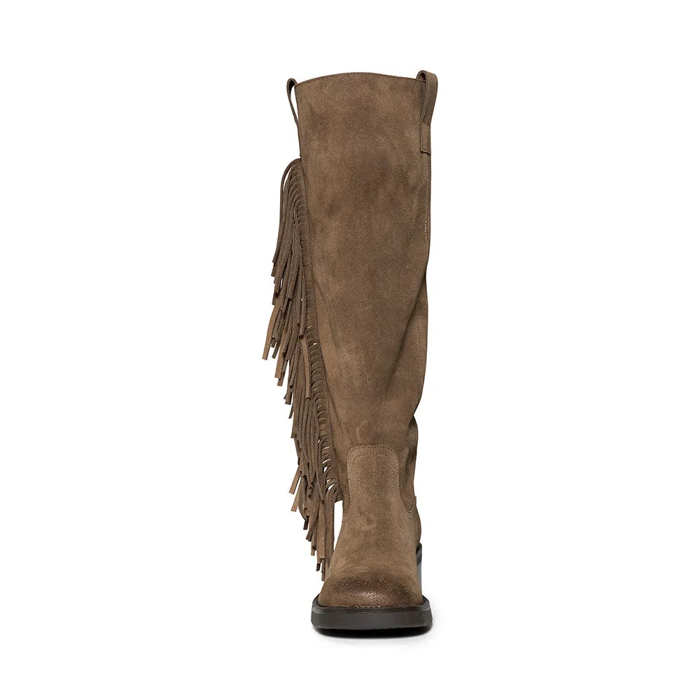 Banner-F Boot TAUPE SUEDE Boots Style Western