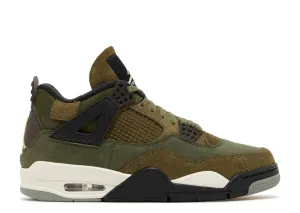 Air Jordan 4 Retro SE "Craft Olive" (Myrtle Beach Location) Retro Vintage Sneakers