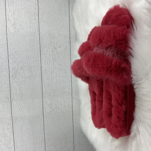 Shoes Designer By Michael Kors In Red, Size: 9 Extra Wide Shoes Casual