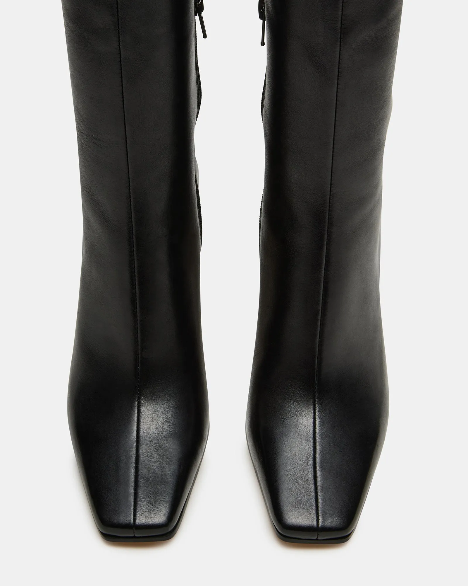 LIZETTE BLACK LEATHER Bear Boots