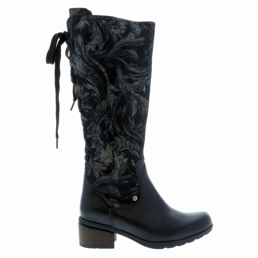 Wolky Hayden Vegi Leather/Palm Suede Boot (Women's) Boots For Snowboard