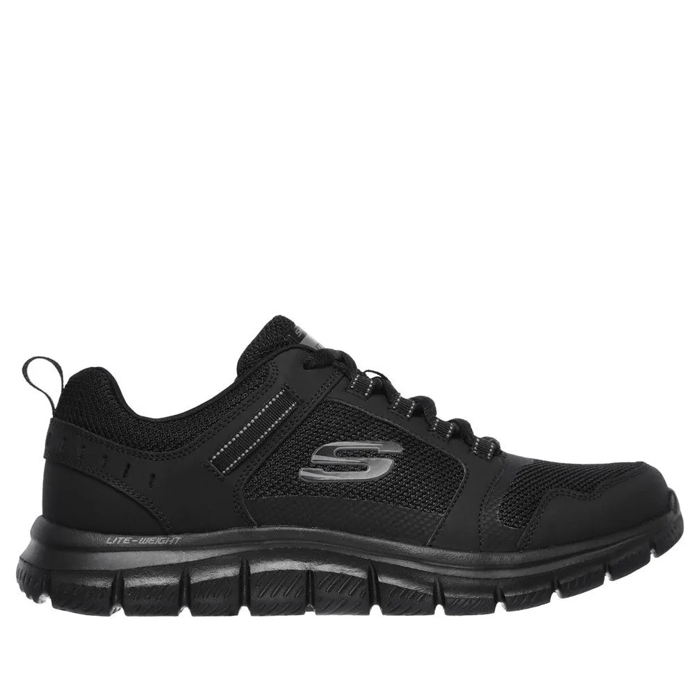 Skechers Track Knockhill Shoes Slip On Casual Shoe