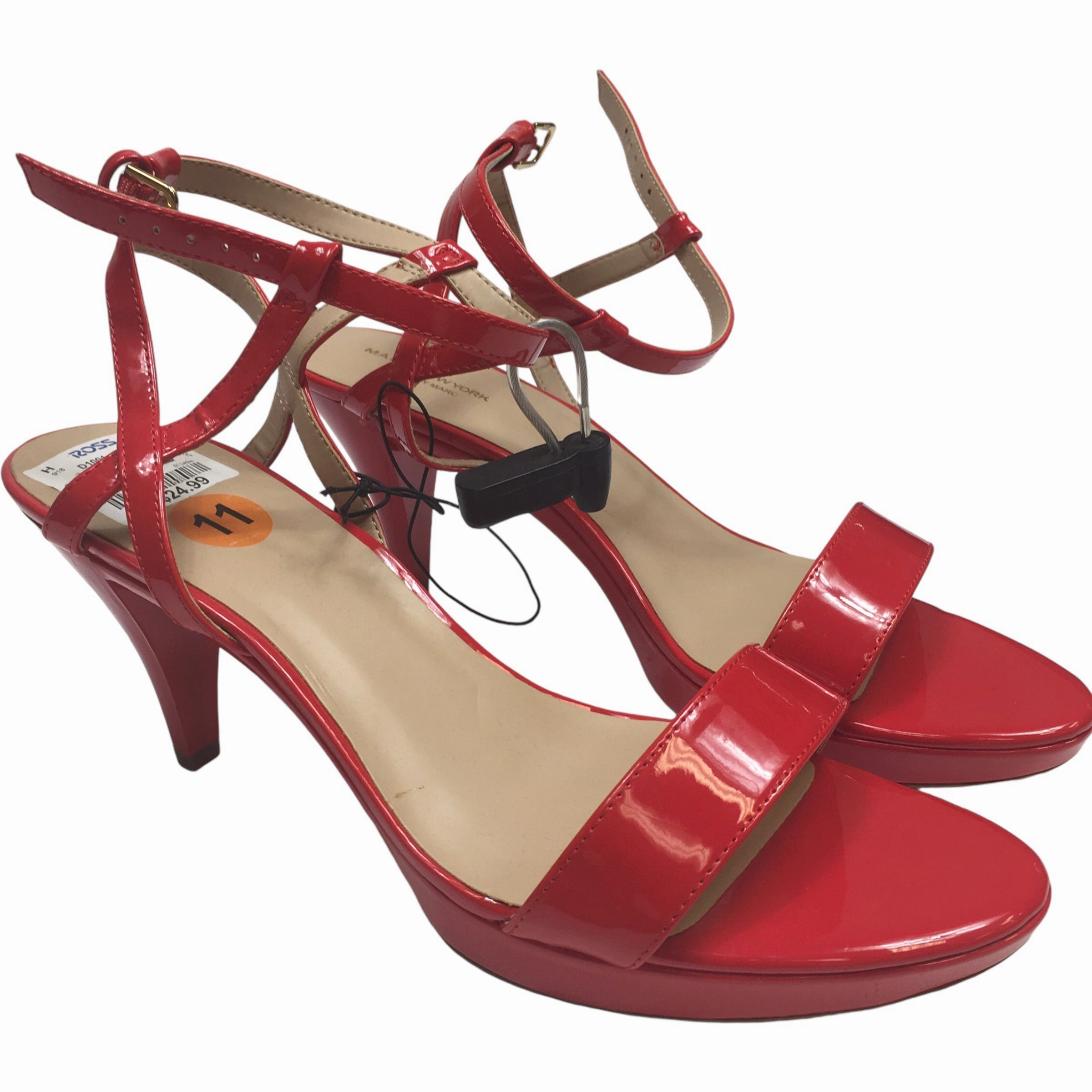 Shoes Heels Stiletto By Marc New York In Red, Size: 11 Basic Casual Shoes