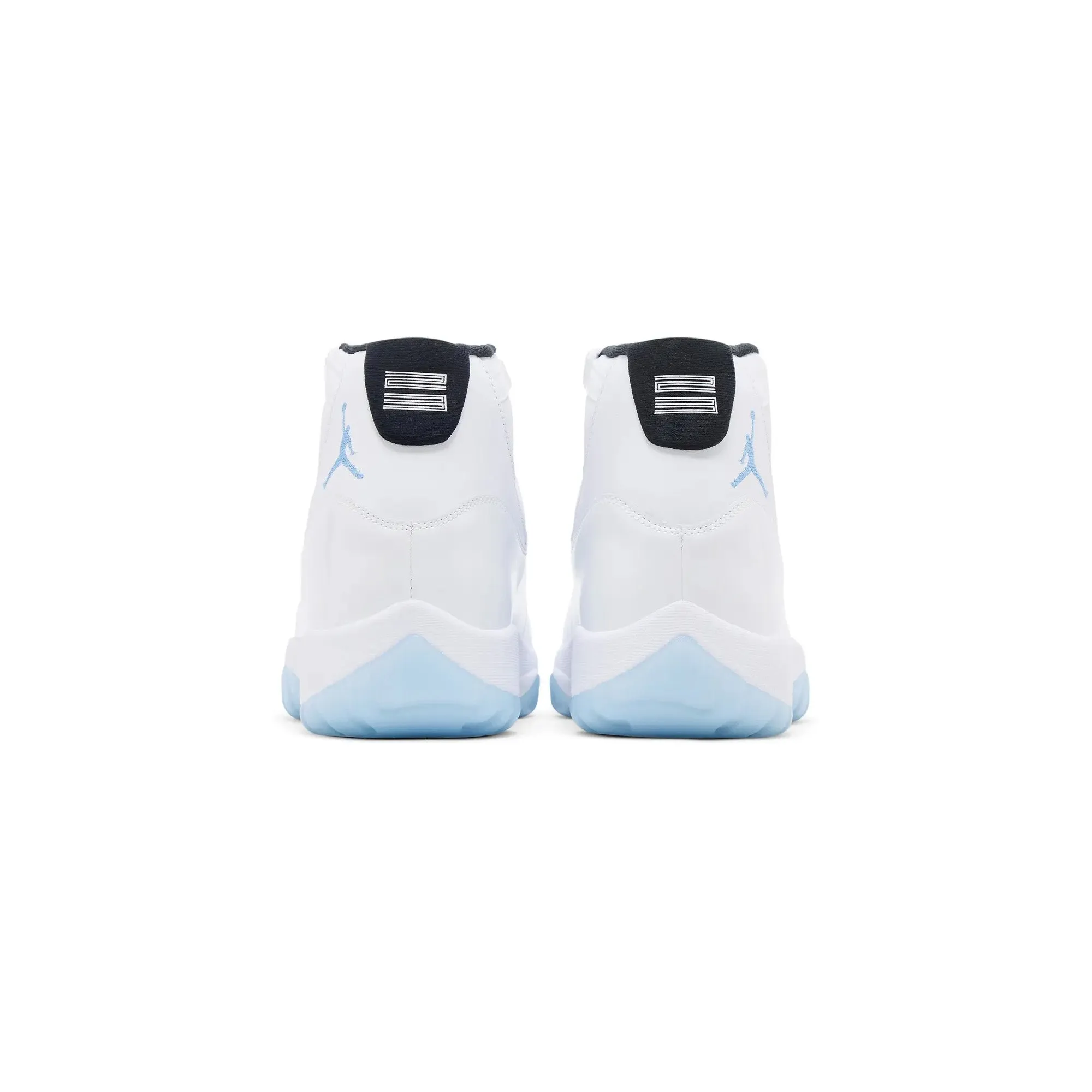 Ladies Wedge Heel Sneakers Air Jordan 11 Retro 'Columbia / Legend Blue' (2024)