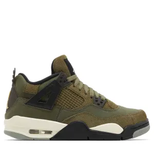 Jordan 4 Retro SE Craft Medium Olive (GS) Minnie Mouse Light Up Sneakers