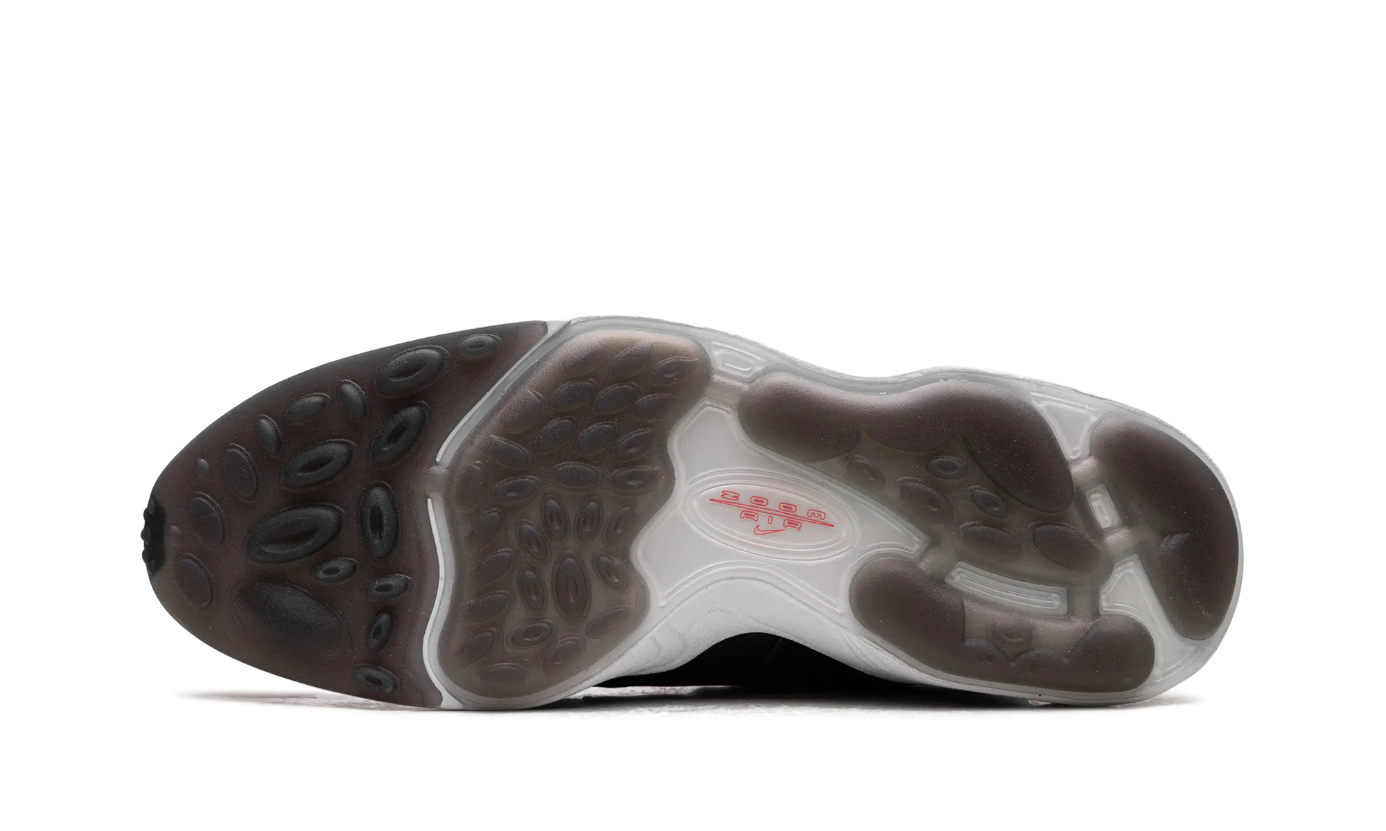 Design Casual Shoes Air Zoom Spiridon "Silver Red"