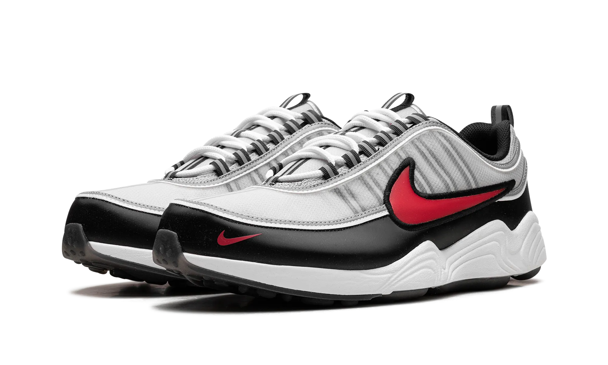 Casual Shoes Flat Air Zoom Spiridon "Silver Red"