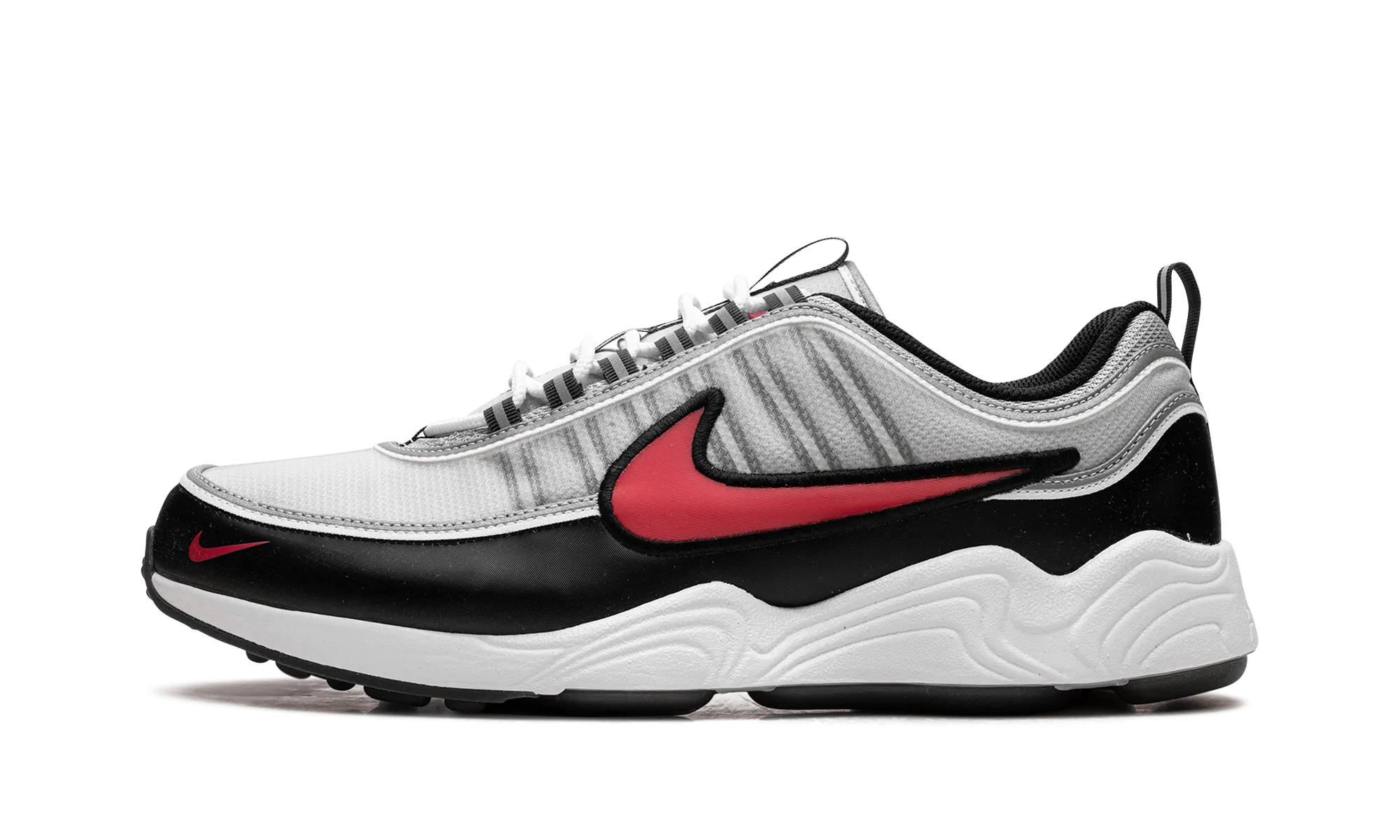 Air Zoom Spiridon "Silver Red" Classic All Terrain Clog Casual Shoes