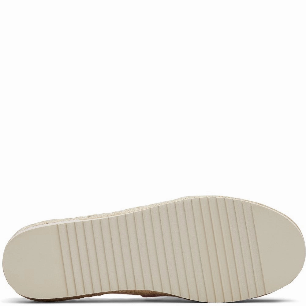 TOMS Alpargata Platform Rope Shoes Casual Mom Shoes