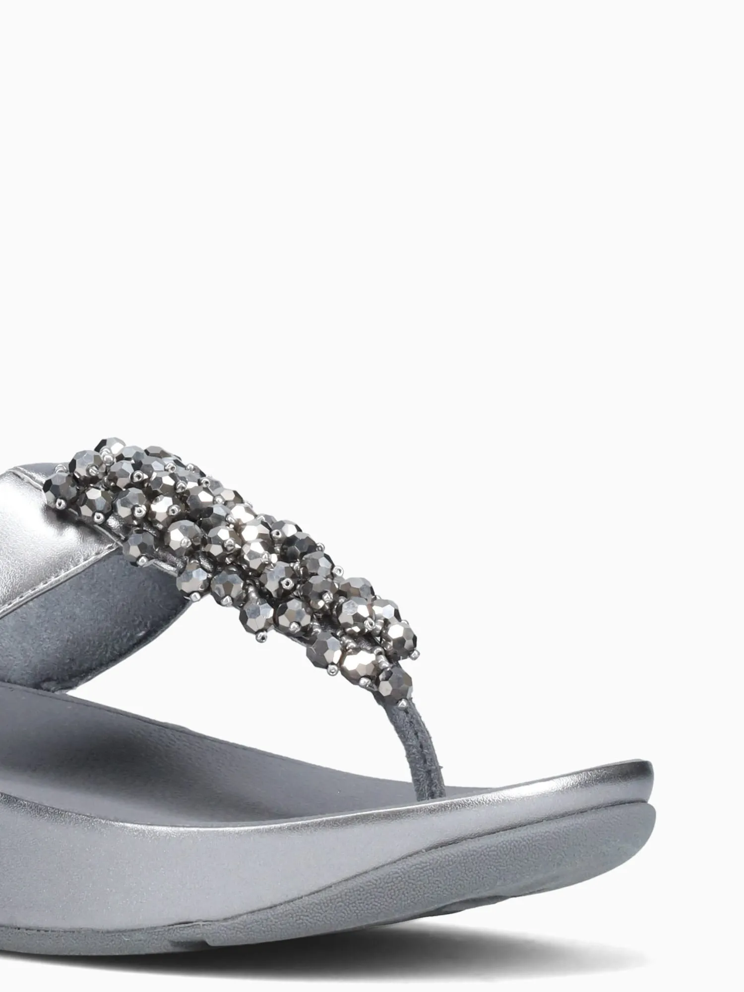 Business.casual Shoes Rumba Iridescent Silver Metallic