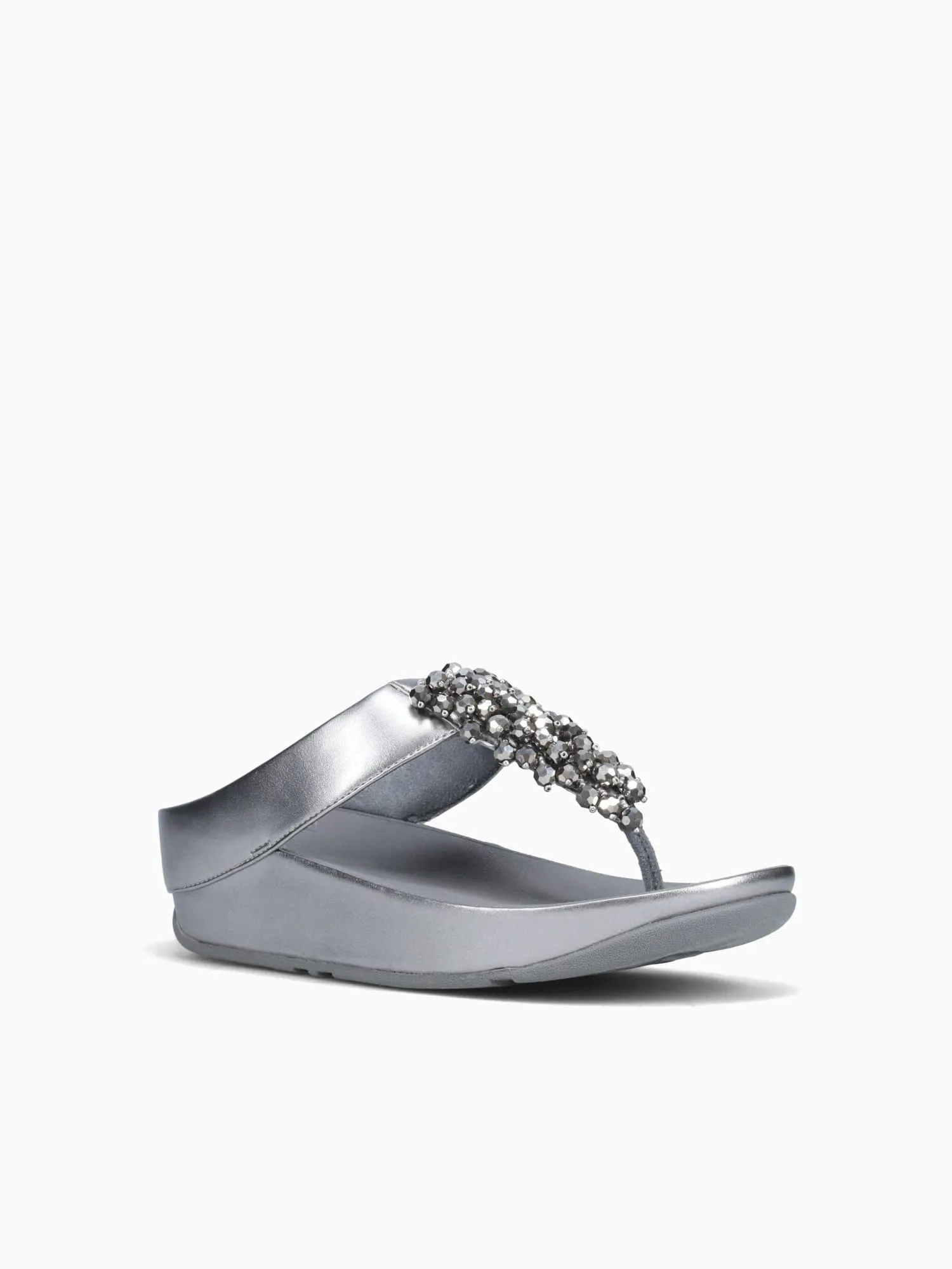 Rumba Iridescent Silver Metallic Chuck Taylor Shoreline Slip Casual Shoe