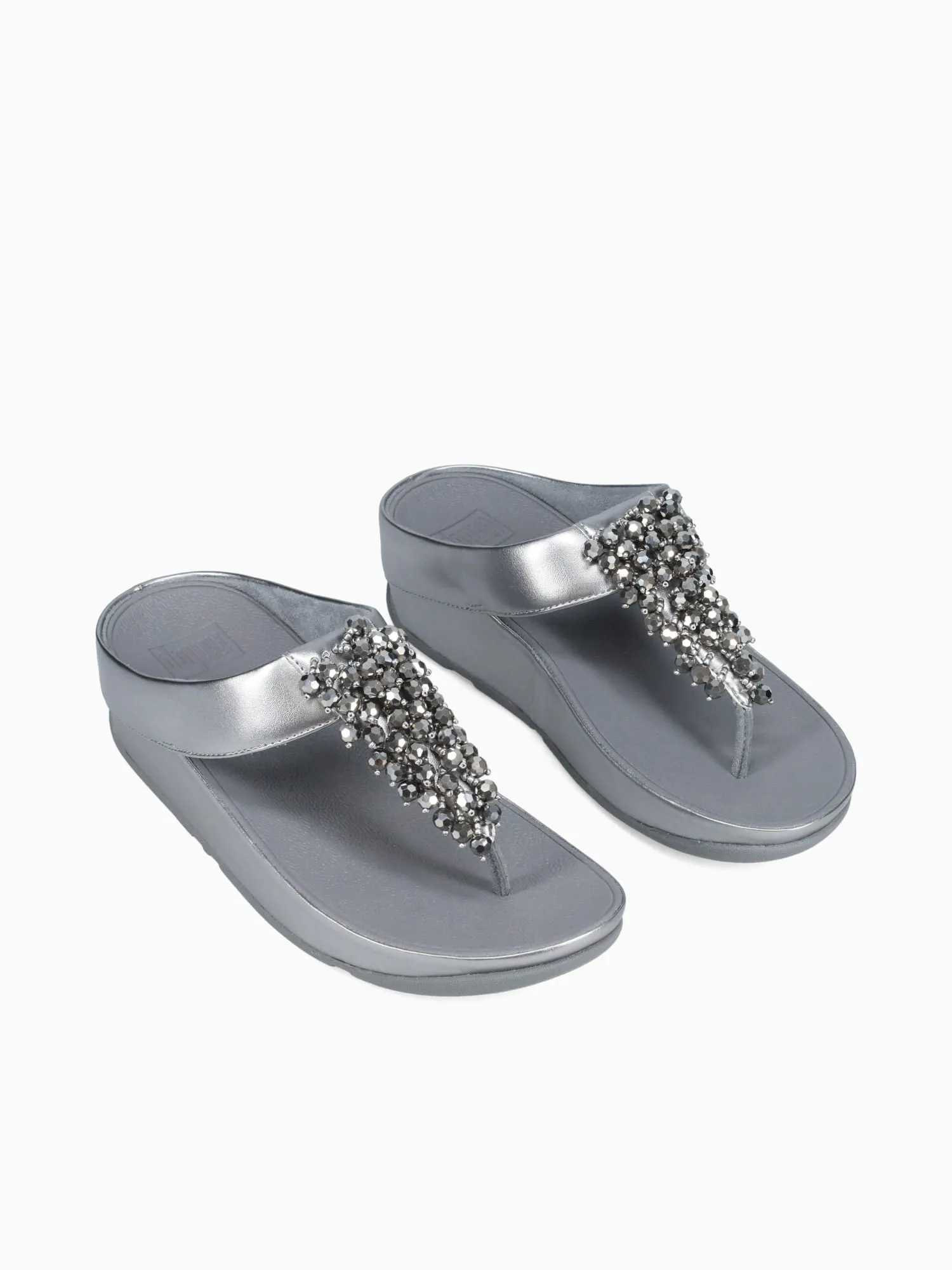 Casual Comfort Rumba Iridescent Silver Metallic