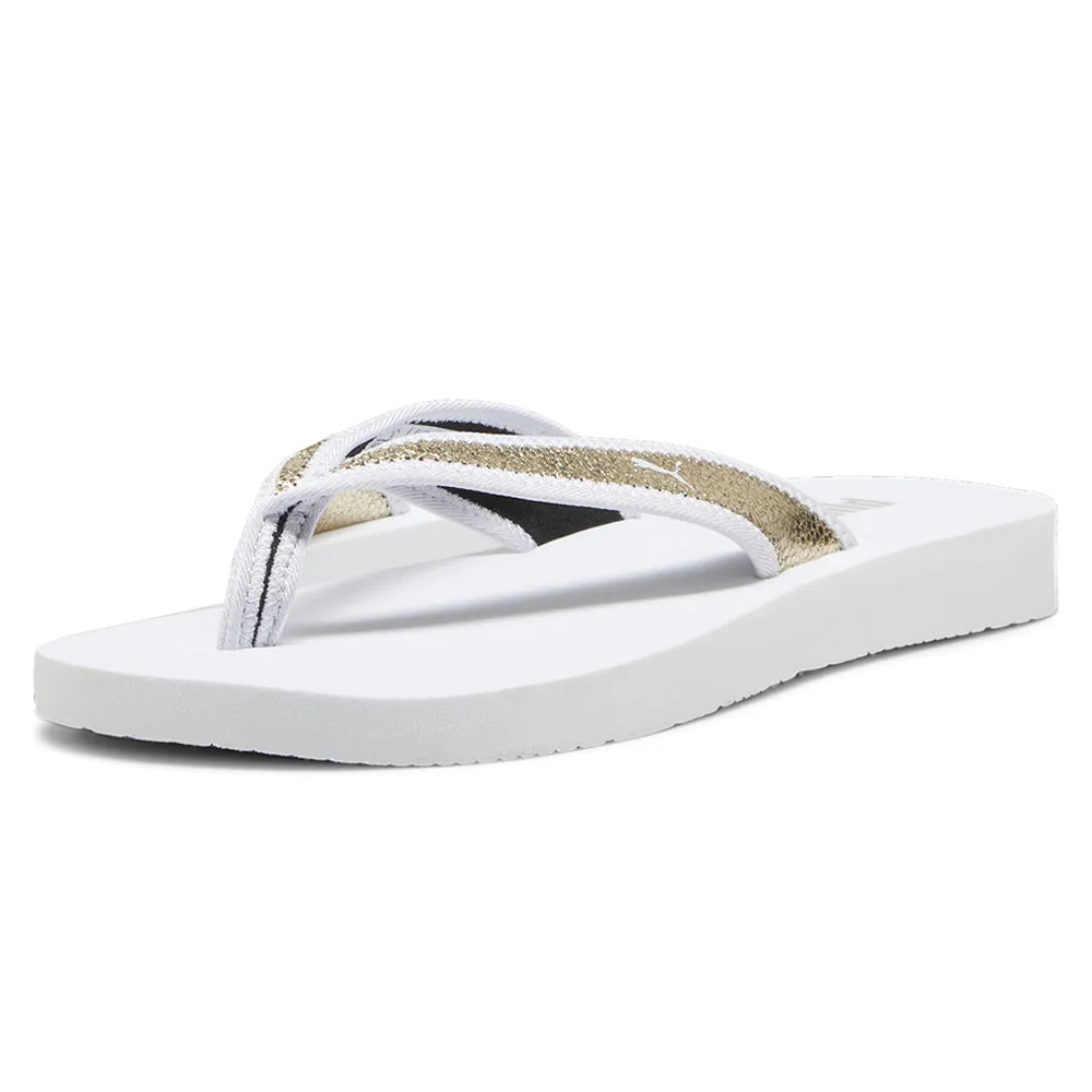 Sandy Metallic Shine Flip Flops Casual Shoes For Online