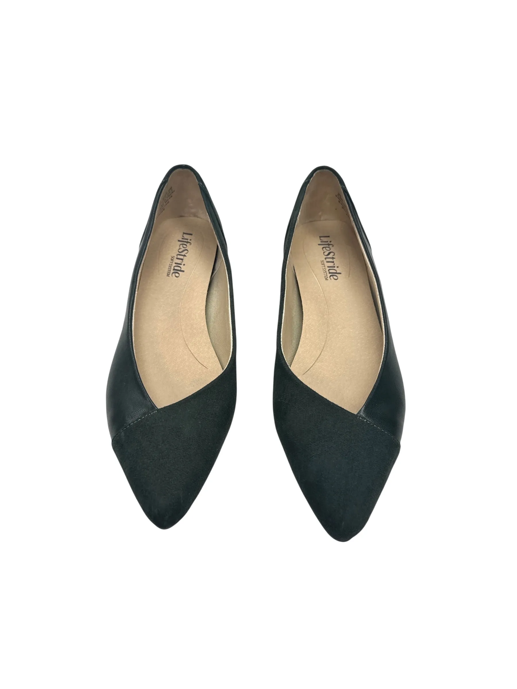 Flat Shoes For Deadlift SHOES FLATS by    CLOTHES MENTOR In GREEN, Size: 6.5