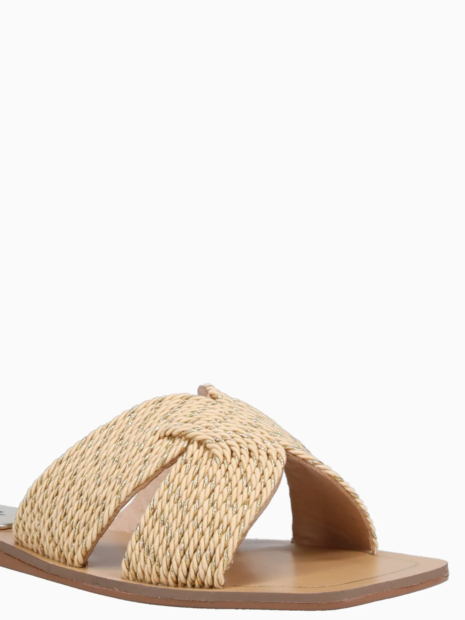 Chloe Gold Raffia Court Legacy Leather Casual Shoes