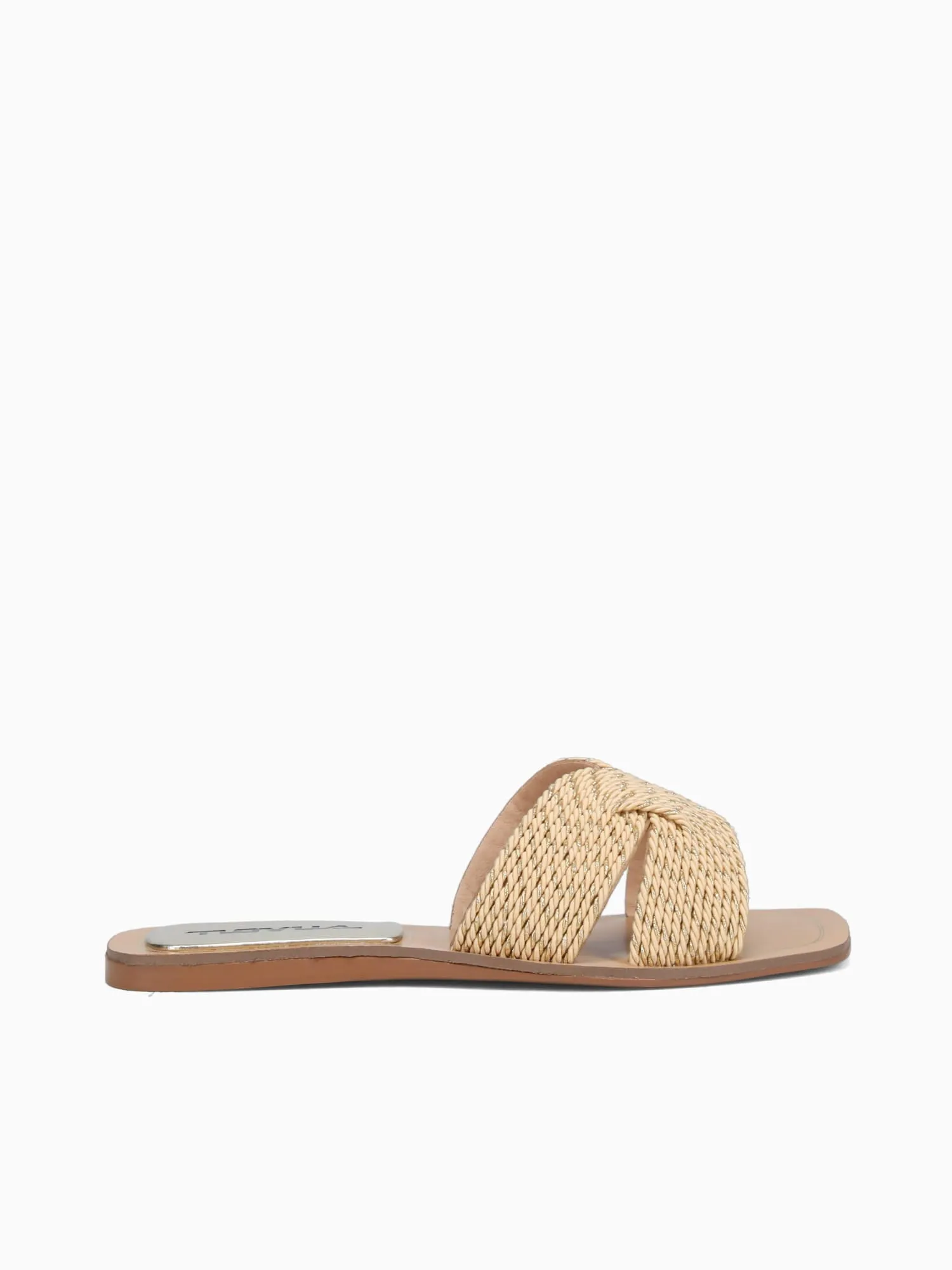 Chloe Gold Raffia Casual Macy's Shoes