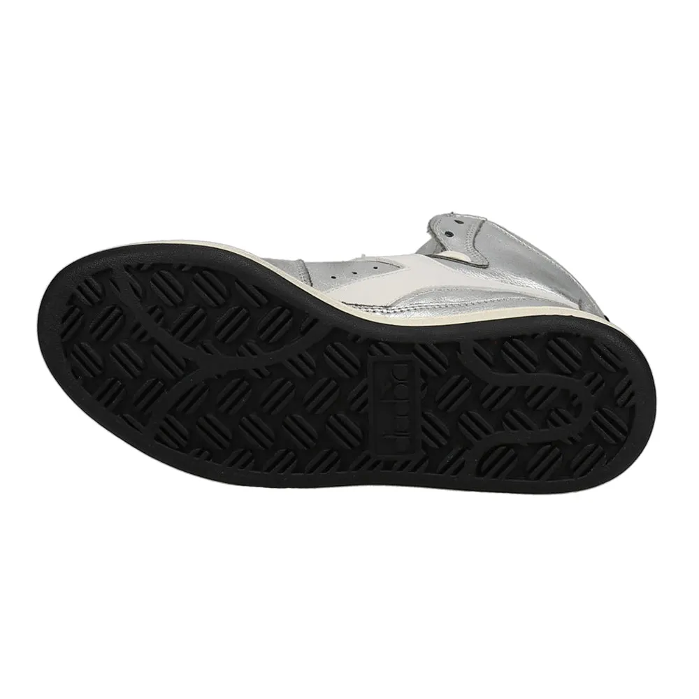 Mi Basket Metallic Used High Top Sneakers Boat Shoes For Business