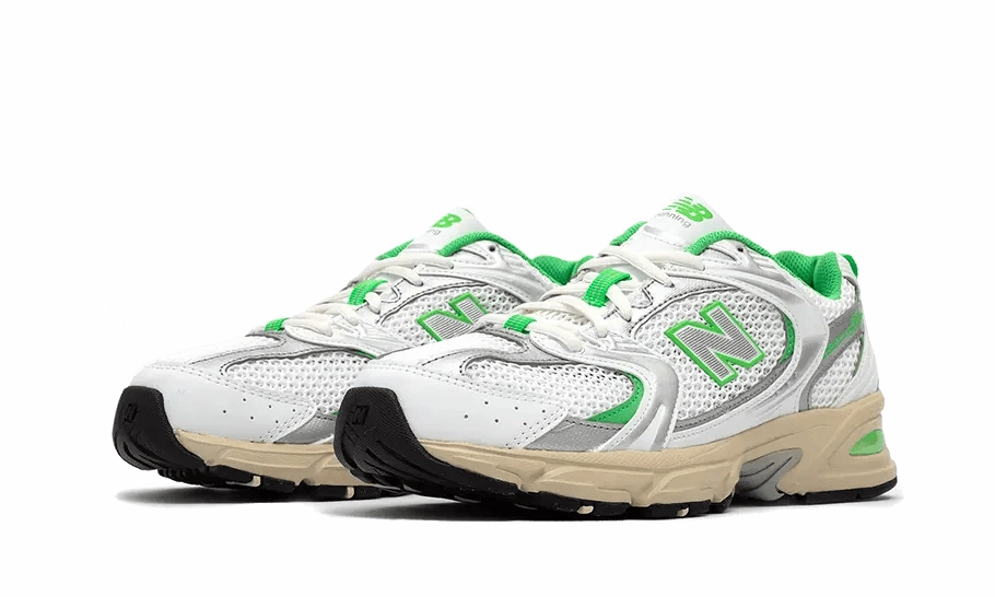 New Balance Monochrome 530 White Palm Leaf