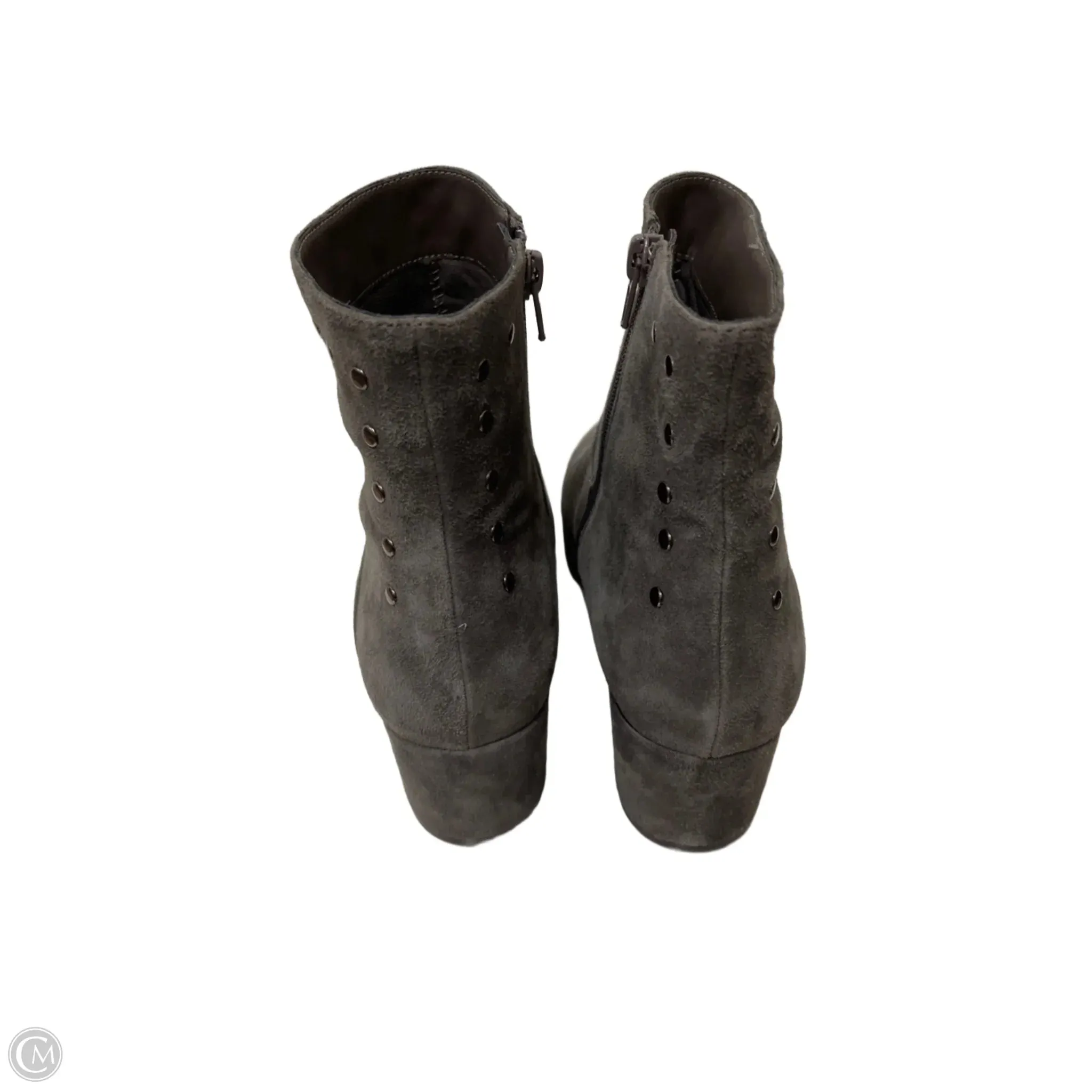 Boots Ankle Flats By Vaneli In Grey, Size: 10 Anti Slip Work Boots