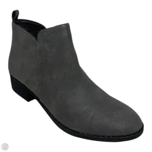 Cadee Boots Ankle Flats By Sun   Stone In Grey, Size: 10.5 Boots Pointy Toe
