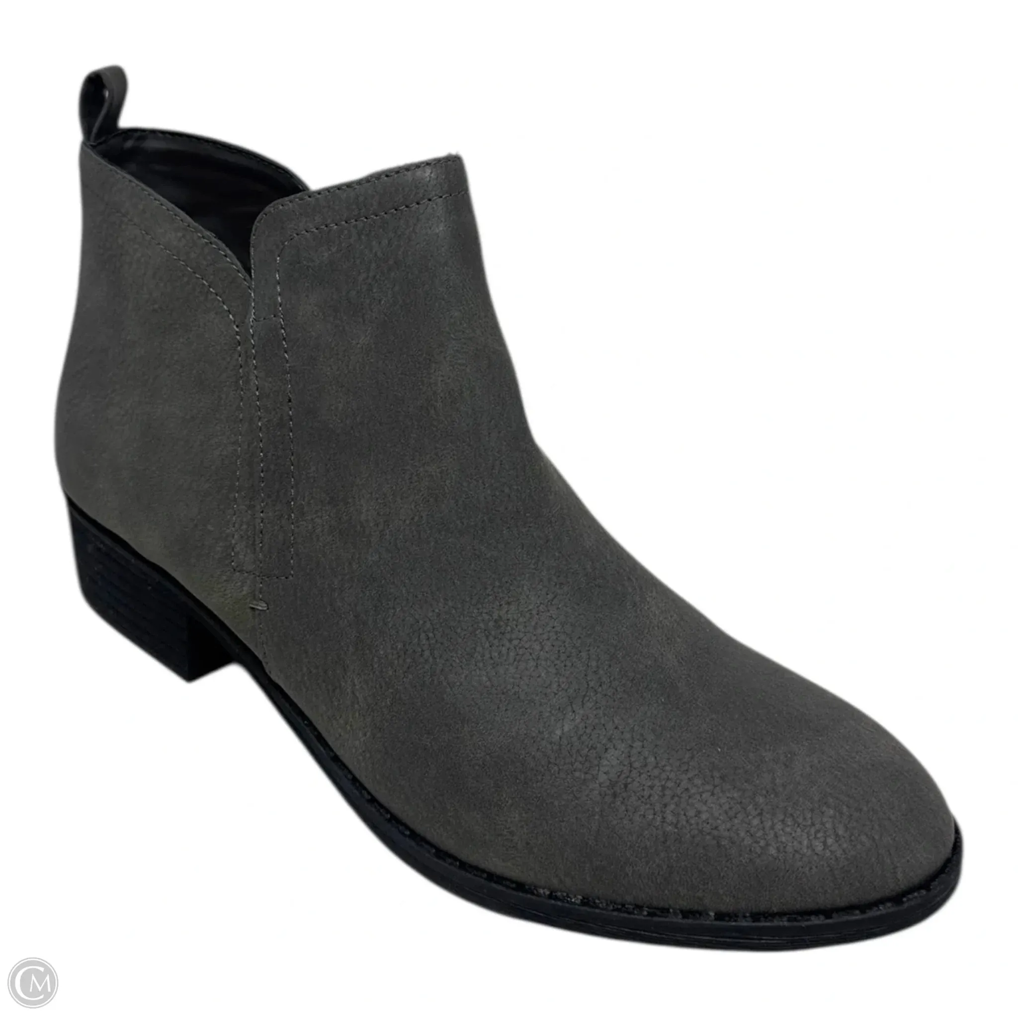 Cadee Boots Ankle Flats By Sun   Stone In Grey, Size: 10.5 Summertime Boots