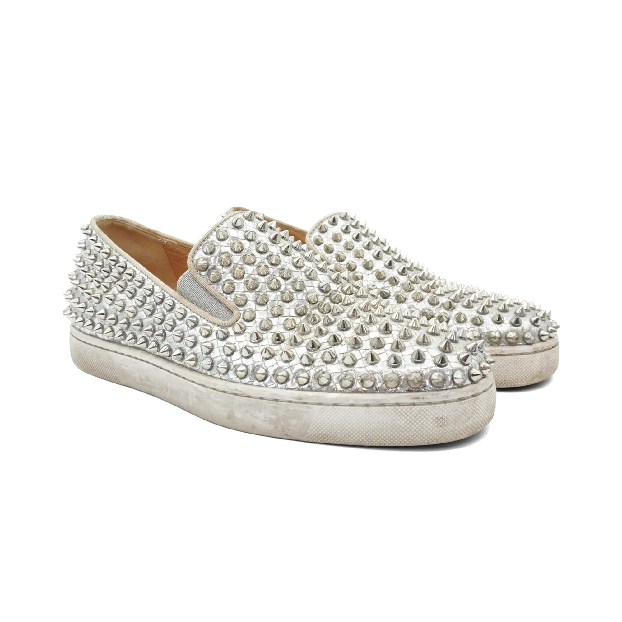 Field General Casual Shoes Christian Louboutin 'Spike Boat' Sneakers - Men's 40