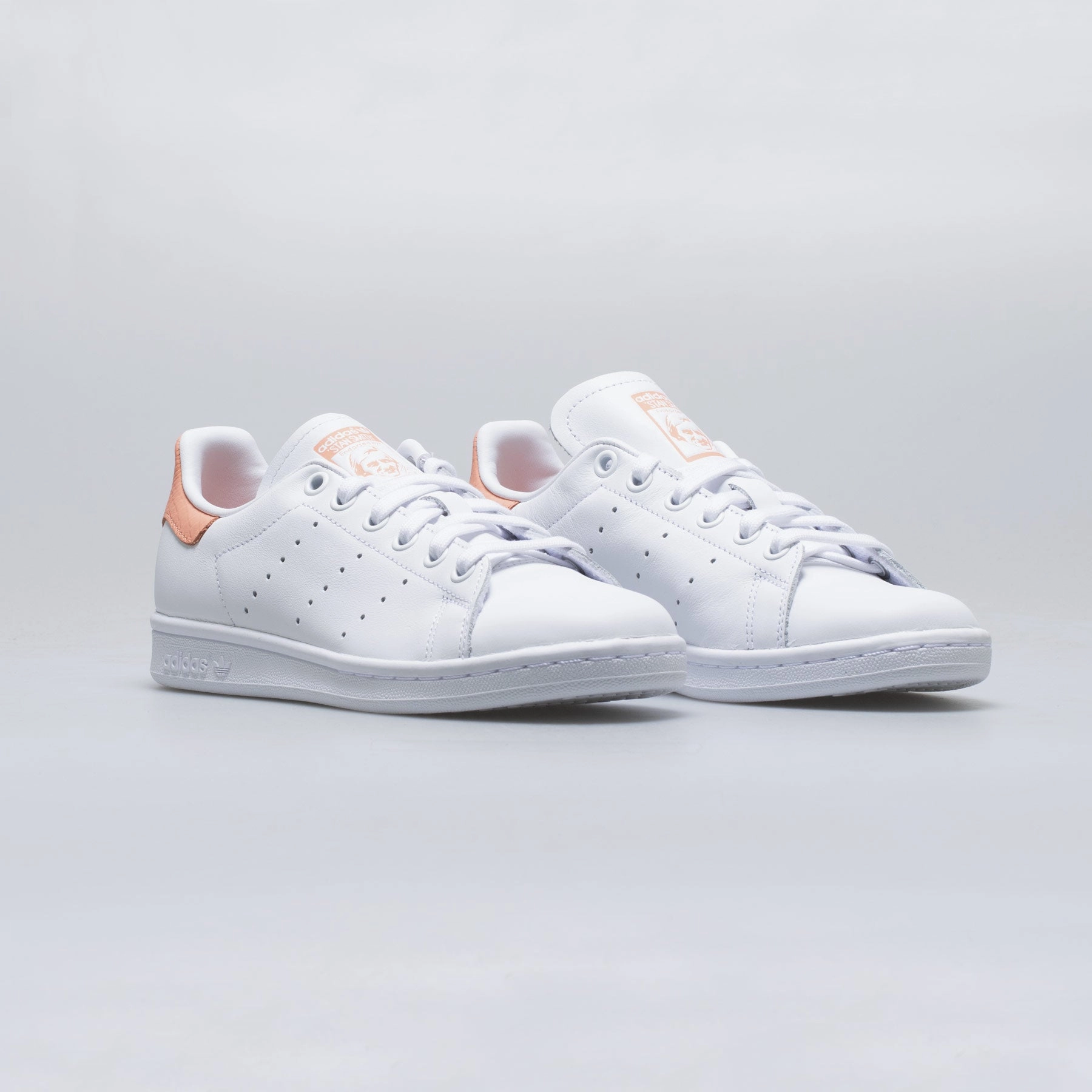 Stan Smith Womens Lifestyle Shoe - White/Coral Nmd Runner Shoes Adidas