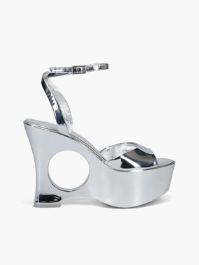 Dope Casual Shoes Dreamon Silver Patent