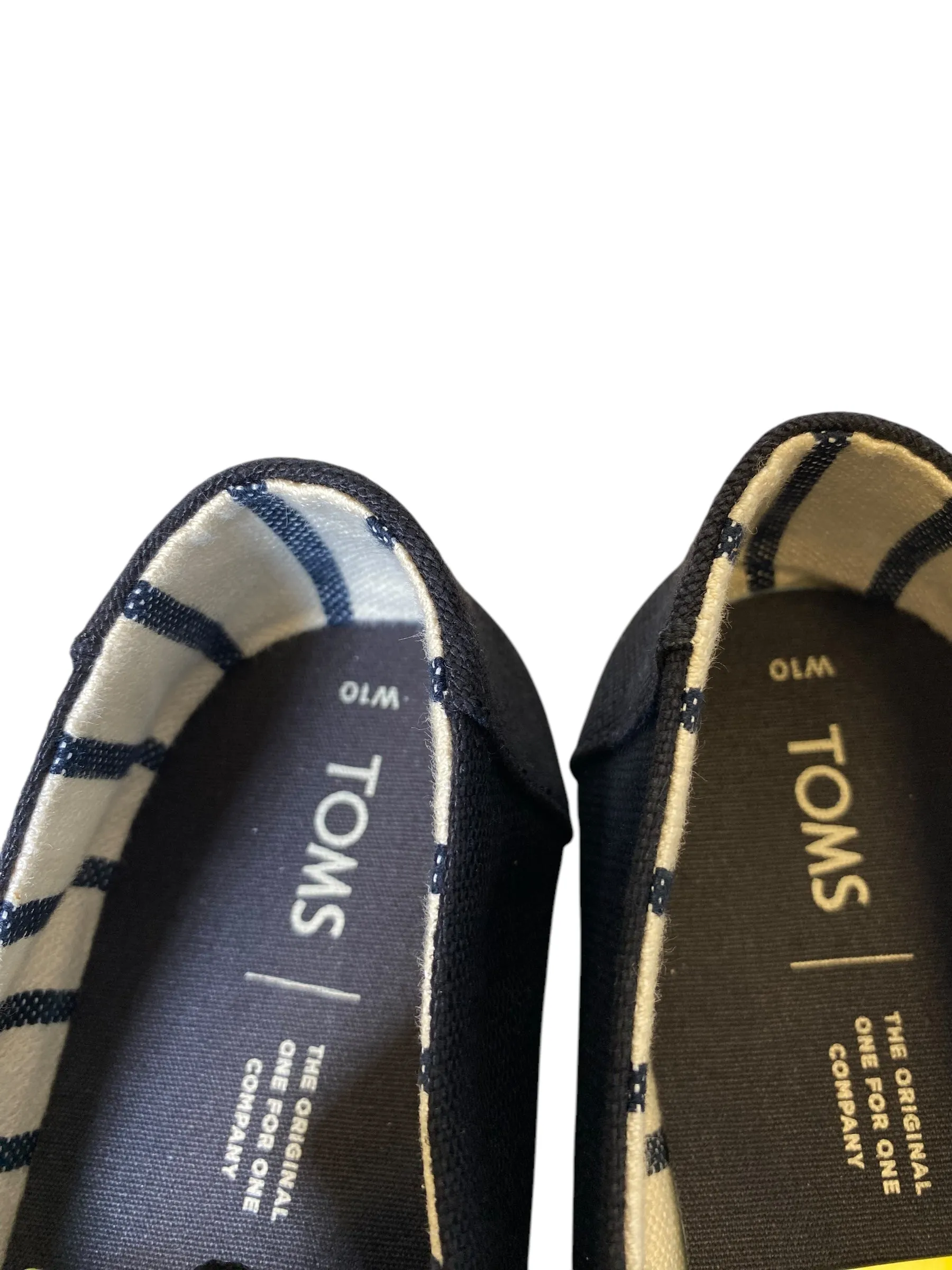 Comfortable Running Shoes For Flat Feet Shoes Flats By Toms In Navy, Size: 8.5