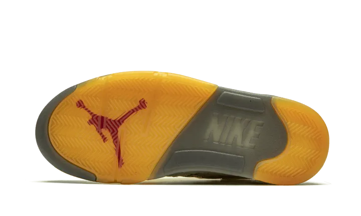 Air Jordan 5 Retro Off-White Sail Josh Hart Sneakers