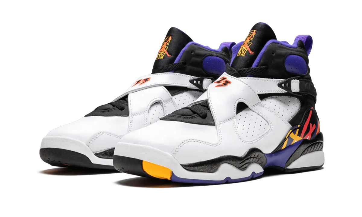 Air Jordan 8 Retro GS "Three-Peat" Alabama Sneakers