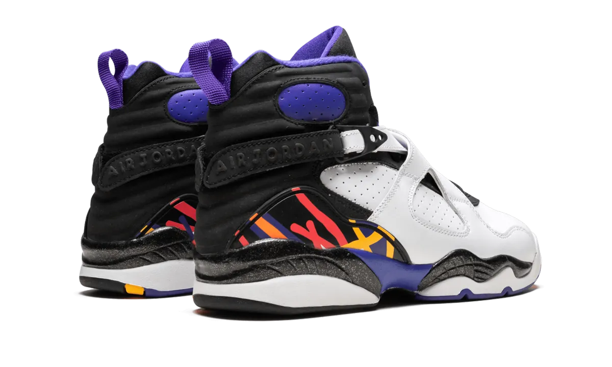 Wide Walking Sneakers Air Jordan 8 Retro GS "Three-Peat"