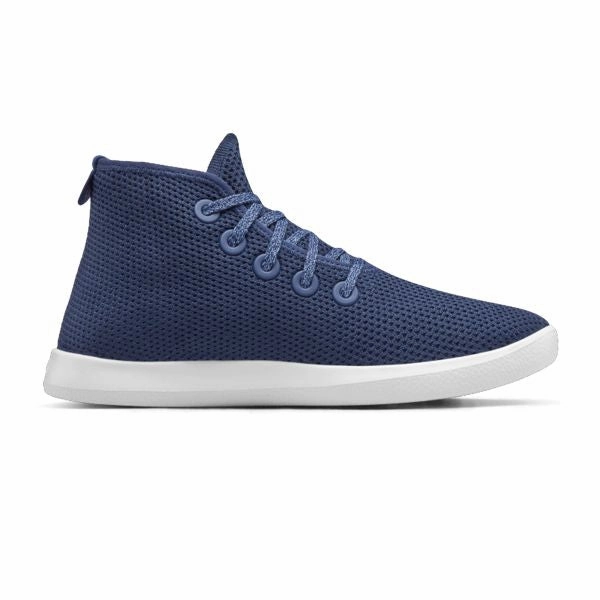 Allbirds Tree Toppers - CLASSICS: Dark Blue (White Sole) Winter Shoes Casual