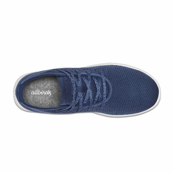 Nashoba Casual Work Shoe Allbirds Tree Toppers - CLASSICS: Dark Blue (White Sole)